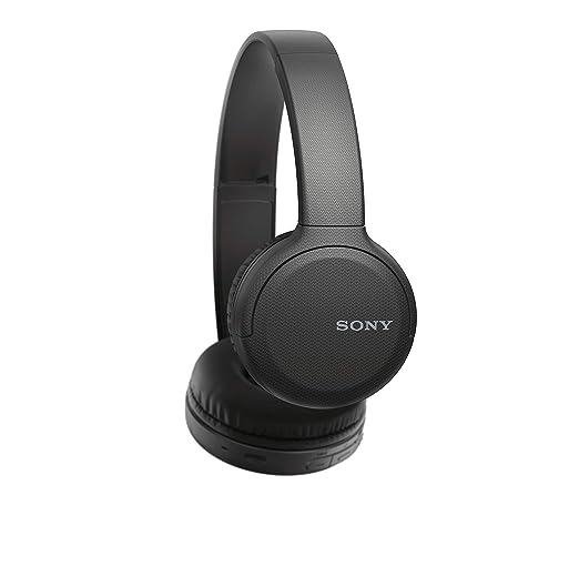 Sony WH-CH510 Bluetooth Wireless On Ear Headphones with Mic (Black) Sony WH-CH510 Bluetooth Wireless On Ear Headphones with Mic (Black)